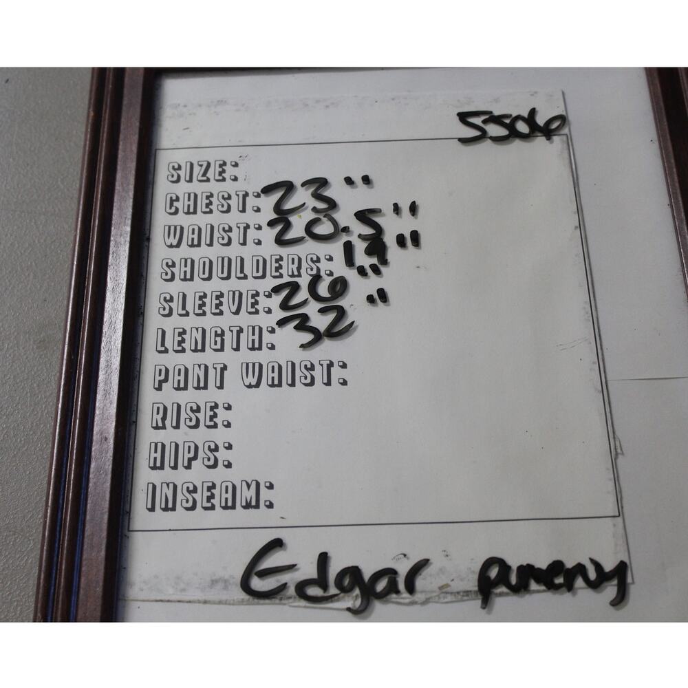 Edgar Pomeroy Bespoke Sport Coat Blazer Bespoke 42L Blue Plaid - Picture 9 of 9